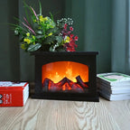 Decorative Christmas Fireplace – Light-Up Design Daily Delight