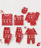 Family Christmas Pajamas set – Traditional Pattern Daily Delight
