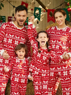 Family Christmas Pajamas set – Traditional Pattern Daily Delight