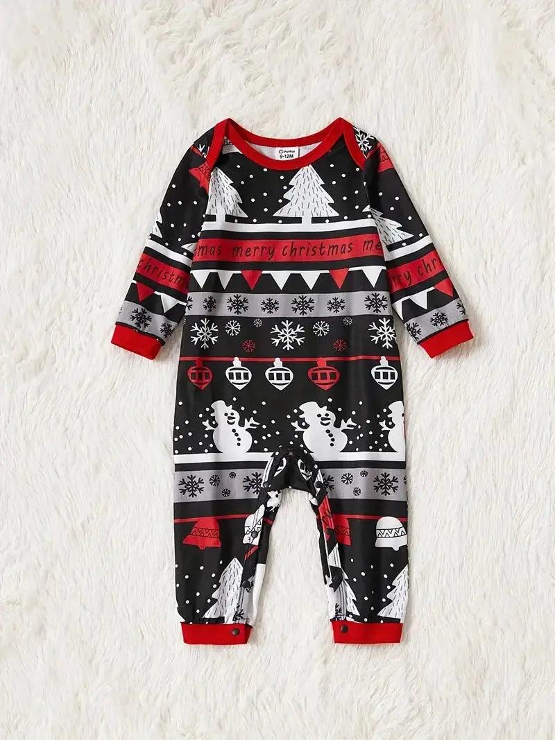 Family Christmas Pajama Set – Christmas Tree Theme Daily Delight