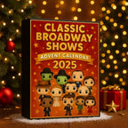 Classic Broadway Shows Musical Advent Calendar Daily Delight