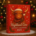 Highland Cow Advent Calendar Daily Delight