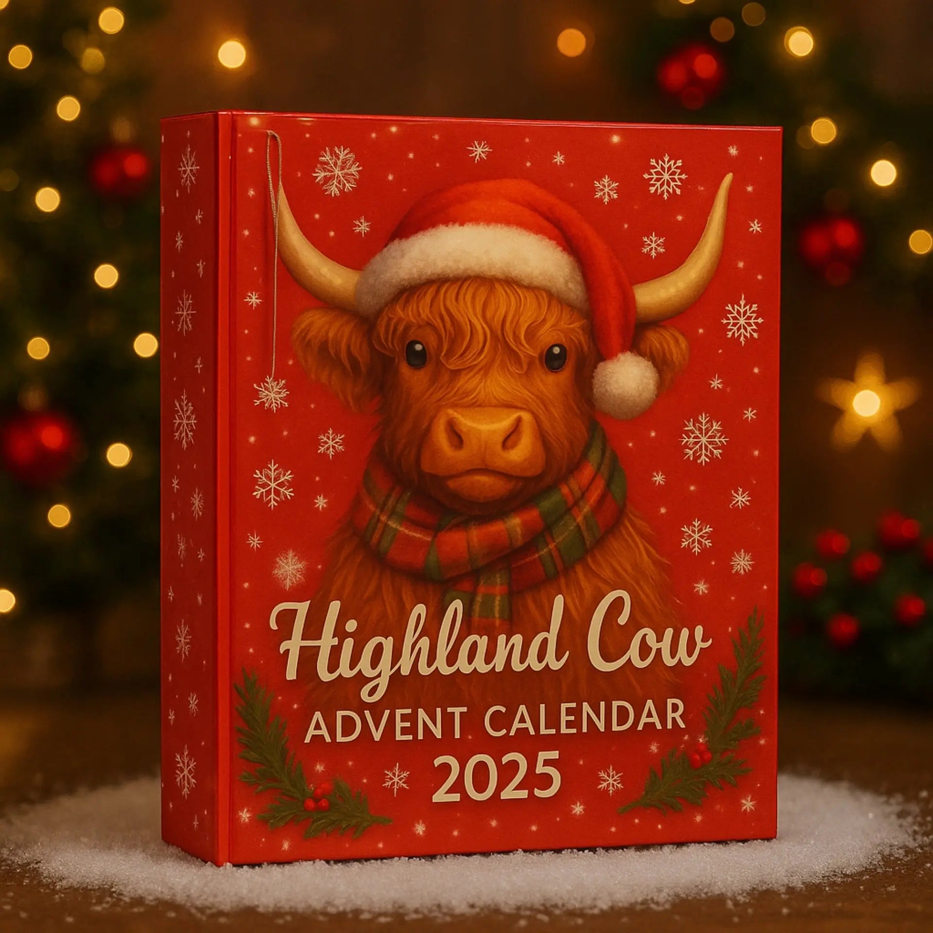 Highland Cow Advent Calendar Daily Delight