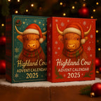 Highland Cow Advent Calendar Daily Delight